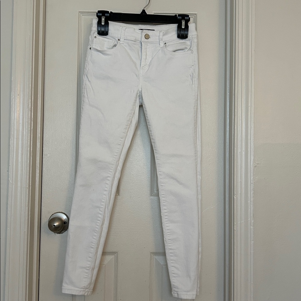 Ann Taylor Petite Mid Rise Skinny Jeans